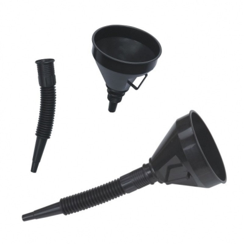 PLASTIC FUNNEL FLEXIBLE 17 INCH LONG SPOUT FF100 PLASTIC FUNNEL FLEXIBLE 17 INCH LONG SPOUT FF100